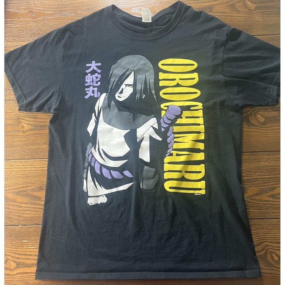 VtG Naruto Anime 2002 Masashi Kishimoto Orochimaru T-shirt Size Medium